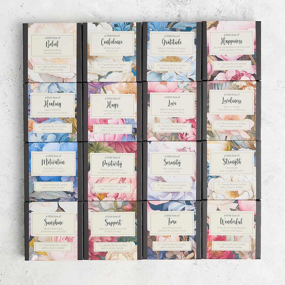 Eine kleine Schachtel voller Umarmungen (Floral)