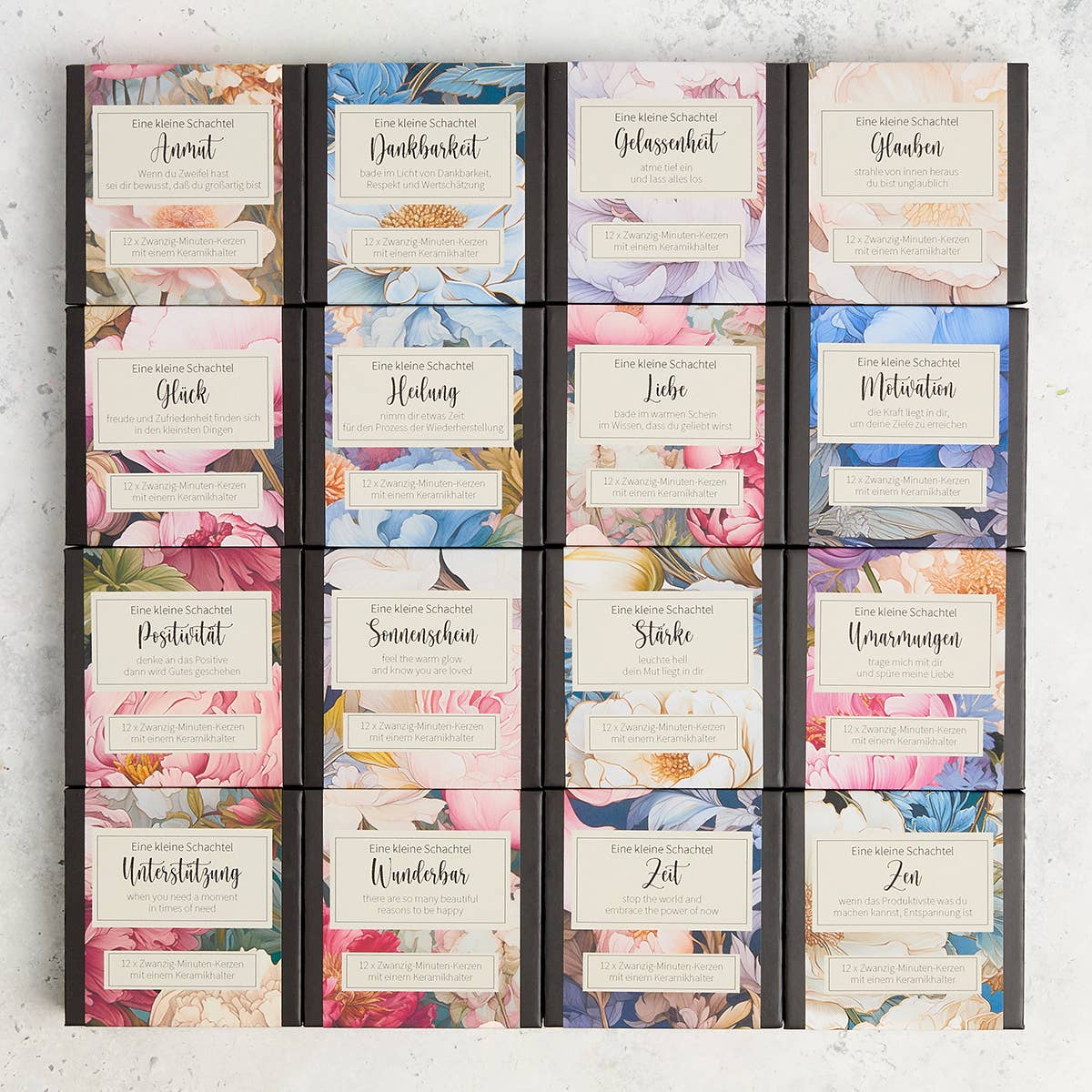 Eine kleine Schachtel voller Umarmungen (Floral)